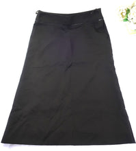 Load image into Gallery viewer, YSL Yves Saint LAURENT RIve GAUCHE Brown Wool Pencil Skirt Leather Accent Skirt Small 36 0 2 4