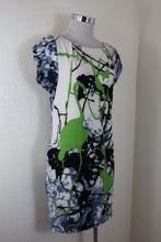 Load image into Gallery viewer, Just Cavalli ROBERTO CAVALLI Green Abstract Tropical Sleeveless Mini Dress Small 38 4 5 6