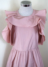 Load image into Gallery viewer, RED VALENTINO Peach Ruffles Mini Sleeveless Dress 42 Small 4 5 6