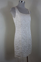 Load image into Gallery viewer, VNTG Gianni Versace Yellow Damask Sleeveless Pencil Bodycon Cotton Dress Small 40 5 6