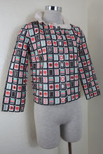 Load image into Gallery viewer, Rare VIVIENNE TAM Embroidered Eyelet Long SLeeve Cotton Top Blouse Small XS 0 2