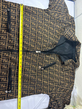 Load image into Gallery viewer, Vintage FENDI Jeans Zucca Monogram Reversible Jacket Unisex Oversize IT 38 / US XS