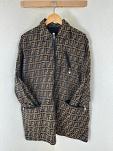 Load image into Gallery viewer, Vintage FENDI Jeans Zucca Monogram Reversible Jacket Unisex Oversize IT 38 / US XS