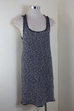 Load image into Gallery viewer, Vintage LOVE MOSCHINO Sleeveless Grey Black Tweed Mini Dress XS Small 0 2 4