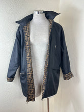 Load image into Gallery viewer, Vintage FENDI Jeans Zucca Monogram Reversible Jacket Unisex Oversize IT 38 / US XS