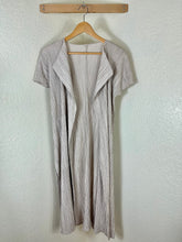 Load image into Gallery viewer, Archival Pleats Please Issey Miyake Textured Maxi Duster Cardigan Dress Small Size 2