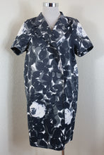 Load image into Gallery viewer, MARNI Grey Floral Cotton Blend Coat Dress Small to Medium 42 6 7 8