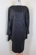 Load image into Gallery viewer, Vintage VIVIENNE WESTWOOD Anglomania Black Sequins Long S Dress XS Small 0 2 4