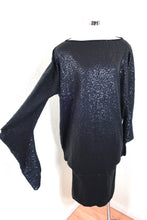 Load image into Gallery viewer, Vintage VIVIENNE WESTWOOD Anglomania Black Sequins Long S Dress XS Small 0 2 4