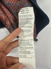 Load image into Gallery viewer, Versace Collection Heavy Abstract Brushstroke Knit V Neck Sweater Medium
