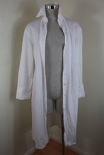 Load image into Gallery viewer, Vintage BOTTEGA VENETA White Cotton Long Sleeve Polo Shirt Dress Small 2 4 6