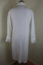 Load image into Gallery viewer, Vintage BOTTEGA VENETA White Cotton Long Sleeve Polo Shirt Dress Small 2 4 6