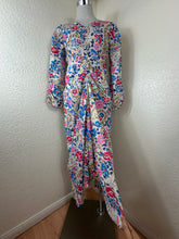 Load image into Gallery viewer, Isabel Marant Galia Floral Paisley Ruched Silk Blend Lined Midi Dress Xs Small 38 4 6