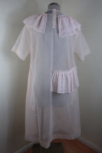 Load image into Gallery viewer, SIMONE ROCHA Light Pink Polyester Nylon Embellished Midi Mesh Sheer Dress S M 6 7 8