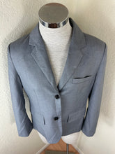Load image into Gallery viewer, Thom Browne New York Grey Wool Classic Blazer Sport Coat Jacket Size 2 XS Small 0 2