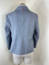 Load image into Gallery viewer, Thom Browne New York Grey Wool Classic Blazer Sport Coat Jacket Size 2 XS Small 0 2