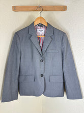 Load image into Gallery viewer, Thom Browne New York Grey Wool Classic Blazer Sport Coat Jacket Size 2 XS Small 0 2