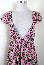 Load image into Gallery viewer, MISSONI Low Cut Geometric Deep Vneck Top Blouse Mini Dress Shirt Medium 6 7 8