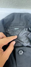 Load image into Gallery viewer, Comme des Garcons 2016 Blue Witches Shrunken Pleated Jacket Coat Small 0 2 4