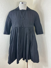 Load image into Gallery viewer, Comme des Garcons 2016 Blue Witches Shrunken Pleated Jacket Coat Small 0 2 4