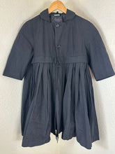 Load image into Gallery viewer, Comme des Garcons 2016 Blue Witches Shrunken Pleated Jacket Coat Small 0 2 4