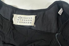 Load image into Gallery viewer, Maison Margiela Line 1 Archival Deconstructed Layered Plissé Dress black XS Small 0 2 4