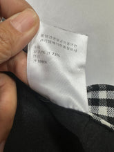 Load image into Gallery viewer, Christian Dior Black White Gingham Check Wool Silk Pinafore A-Line Mini Dress small 2 4