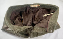 Load image into Gallery viewer, Vintage MARNI Archive Luxury Cashmere Leather-Trim Herringbone Shorts IT 38 US XS Small 2 4
