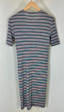 Load image into Gallery viewer, Vintage 90s Missoni Sport Multi-Stripe Knit Dress - Made in Italy - IT 46 US S M 4 6