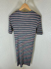 Load image into Gallery viewer, Vintage 90s Missoni Sport Multi-Stripe Knit Dress - Made in Italy - IT 46 US S M 4 6