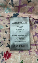 Load image into Gallery viewer, Zadig & Voltaire Toni Print Lurex Silk Blouse - Size Small Pink Shimmer 4 6