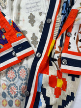 Load image into Gallery viewer, Tory Burch Laurence Patchwork Shirtdress David Hicks Runway Silk Blend XS 0 2