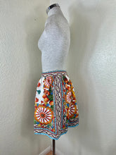 Load image into Gallery viewer, Dolce & Gabbana Carretto Siciliano Print Embossed Jacquard Mini Skirt XS Small 2 4