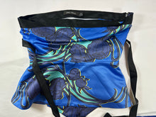Load image into Gallery viewer, Emma Wallace Blue Floral Satin Marieanne Bustier Wrap Top Size US 2 / UK 6 Small