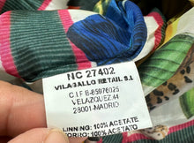 Load image into Gallery viewer, Vilagallo Multicolor Tweed Fringe Jacket Euro 38 US 6 Metallic Boucle Tropical
