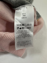 Load image into Gallery viewer, GANNI Cashmere Mix Sleeveless Polo Knit Vest Frost Gray Pink Size S XS 0 2 4 Butterfly