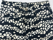 Load image into Gallery viewer, Vintage 90s Versace Jeans Couture Abstract Snake Print Pants 28/42 Small M