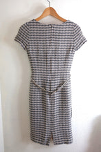 Load image into Gallery viewer, Vintage FRANCO FERRARO Short Sleeves Mini Tweed Belted Dress XS Small 0 1 2