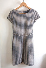 Load image into Gallery viewer, Vintage FRANCO FERRARO Short Sleeves Mini Tweed Belted Dress XS Small 0 1 2