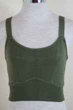Load image into Gallery viewer, NWT House of Harlow Green Knitted Tank Top Blouse Shirt Small Medium 4 6 7