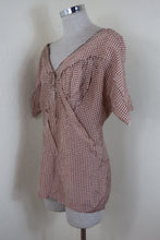Load image into Gallery viewer, MARNI Brown Silk Top Blouse Small 38 4 6 7