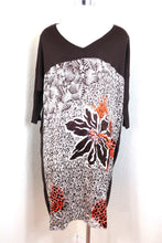 Load image into Gallery viewer, LIRICA Urban Research Brown One Size Wool and SIlk Long SLeeve Dress Medium Large 7 8 10