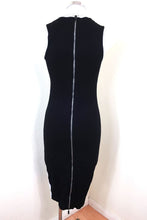 Load image into Gallery viewer, Vintage KARL LAGERFELD Black Sleeveless Zip Sheat Dress XS Small 0 2 4