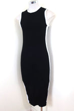 Load image into Gallery viewer, Vintage KARL LAGERFELD Black Sleeveless Zip Sheat Dress XS Small 0 2 4