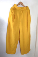 Load image into Gallery viewer, BOTTEGA VENETA Canary Yellow Wide Leg Pants Jeans Trousers Small 38 4 6
