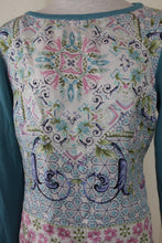 Load image into Gallery viewer, ETRO Milano Blue Wool Silk Sweater Sweatshirt Top Blouse Medium 44 7 8 10