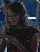 Load image into Gallery viewer, Alexander McQueen Swallow Bird Print Gold Black Bodycon Dress Small to M 6 7 8