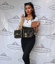 Load image into Gallery viewer, Vintage Christian DIOR Logo Burgundy Tapestry canvas Metal Frame Small Clutch Purse Hand Bag