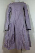 Load image into Gallery viewer, Vintage MARNI Old Rose Lilac Long SLeeve Lavander Cotton Dress 38 Small 2 3 4