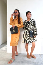 Load image into Gallery viewer, Roberto Cavalli For H&M Zebra Print Trench Coat 12 M- L 7 8 10